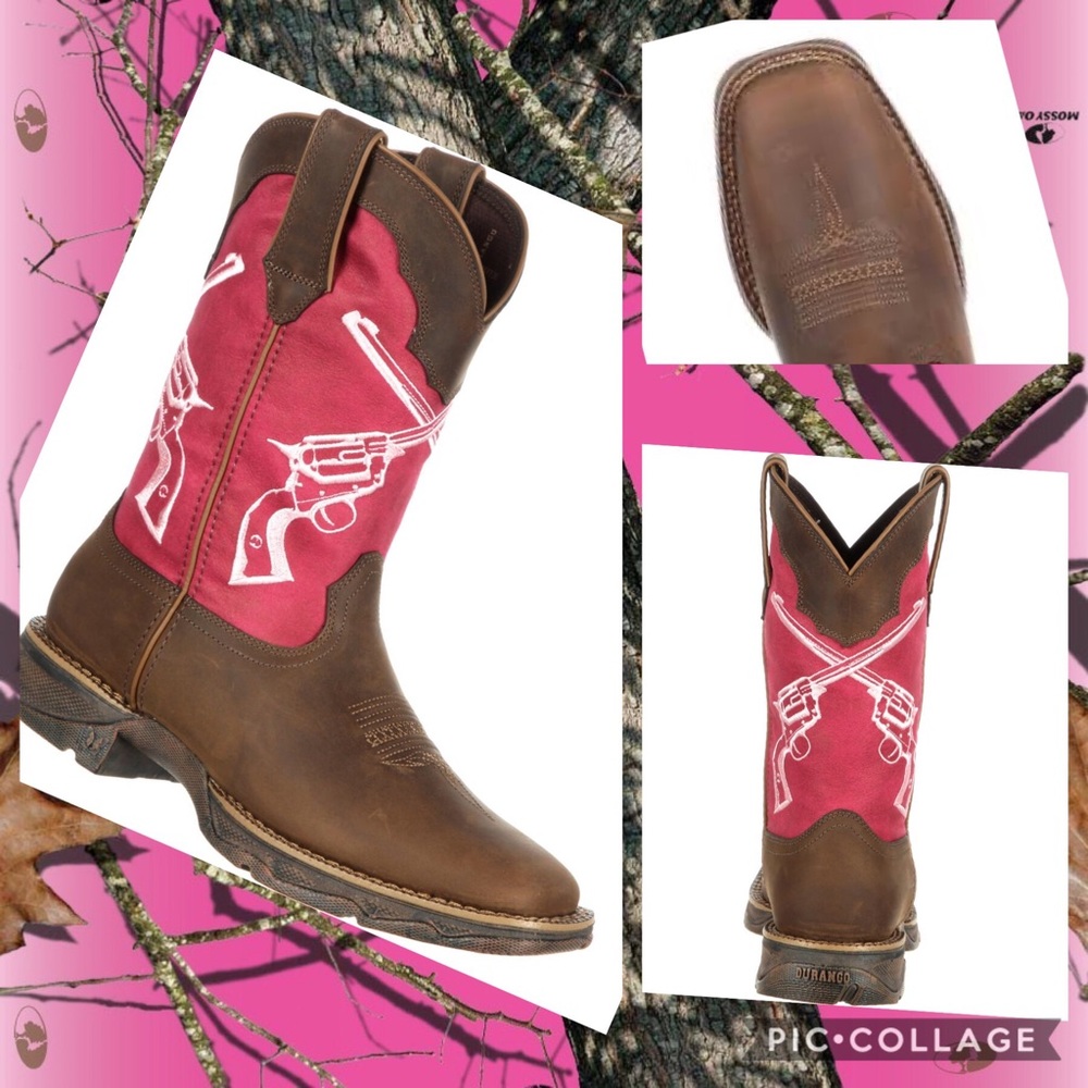 Pistol Women’s Cowboy Boots - worn once!